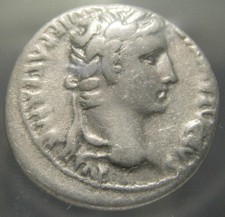 Augustus (27 BC - 14 AD) AR Denarius Gaius & Lucius Caesars - Certified NGC