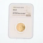 1993 American Gold Eagle 1/4 oz — photo from another recent sale
