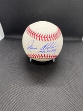 Omar Vizquel Signed Baseball Rawlings Tristar Authentic