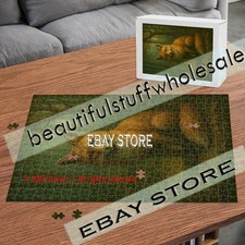 500 piece jigsaw puzzle Mystical fox woodland forest animal