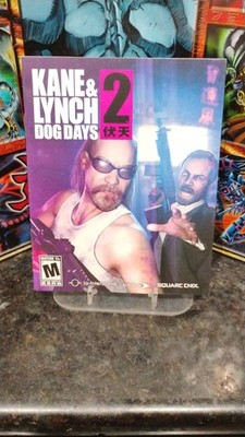 KANE & LYNCH 2 Dog Days PS3 PlayStation 3 SQUARE ENIX Game Instruction Booklet