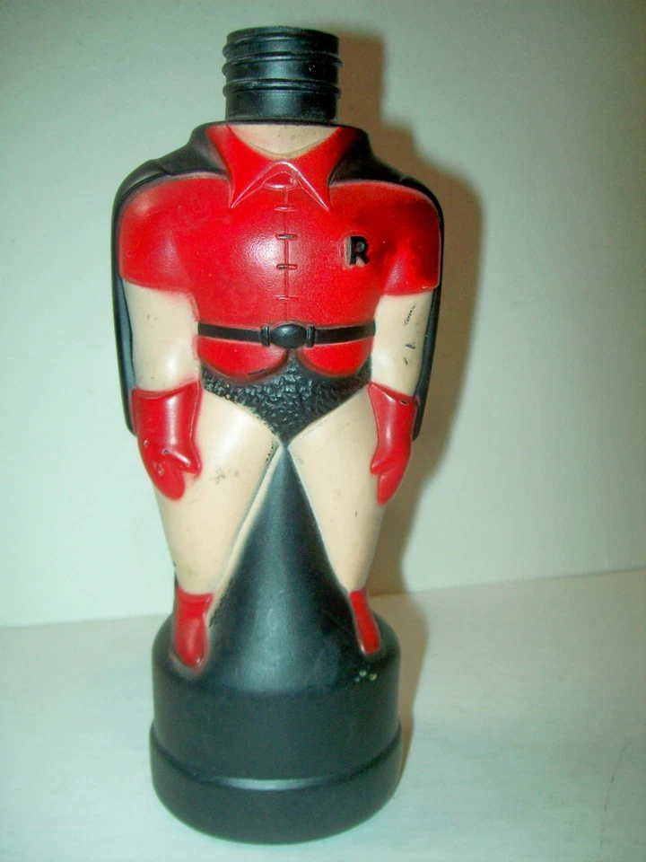 复古 1966 年 "Robin" 浸腾泡泡浴瓶 高露洁 Palmolive 出品 — 第 3/4 张图片