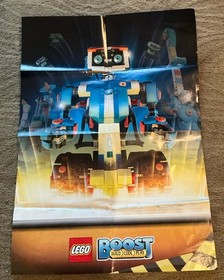LEGO BOOST Creative Toolbox 17101 - Cardboard Playmat & Poster ONLY