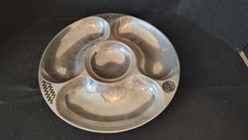 Wilton Armetale Reggae 14 inch Large Round Serving Tray — listing 6
