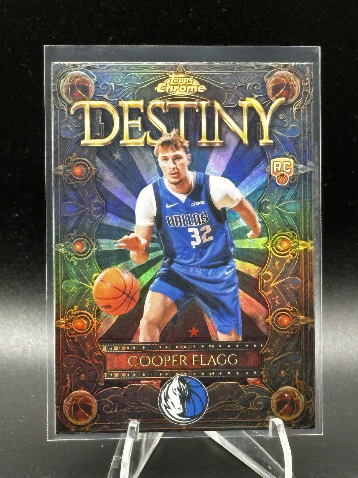 2025-26 Topps Chrome Cooper Flagg Destiny Refractor RC