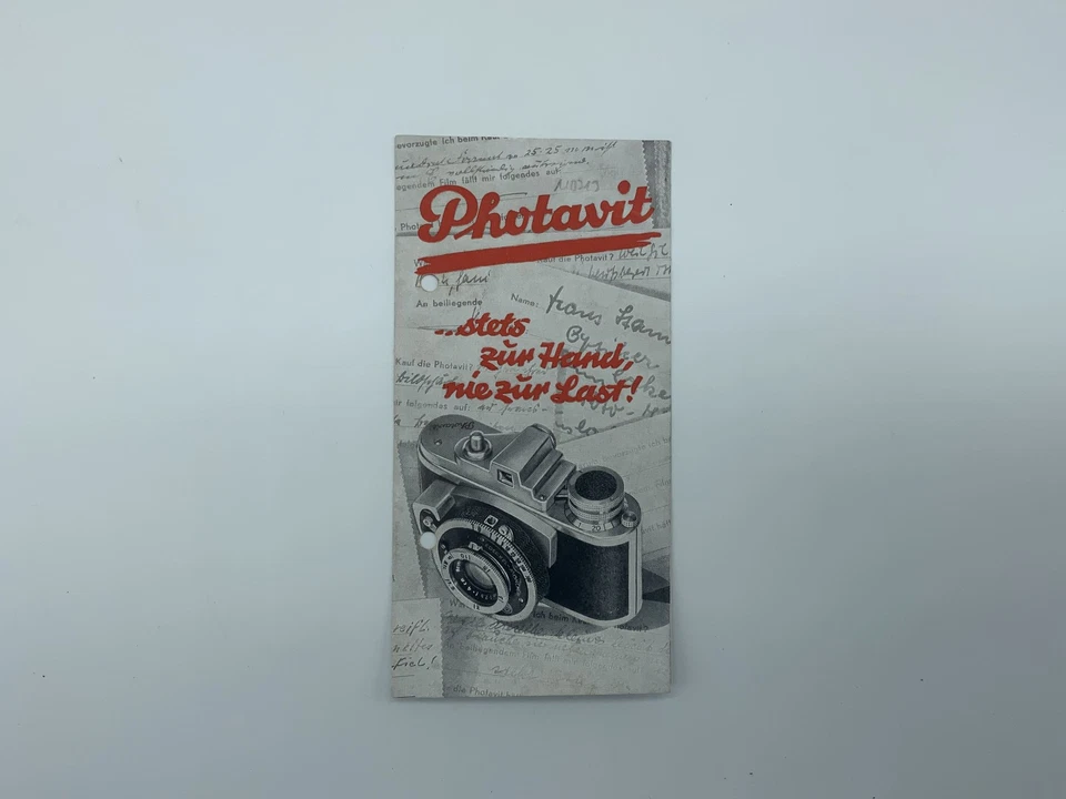 Photavit stets zur Hand, nie zur Last Broschüre Deutsch - Bild 1 von 1