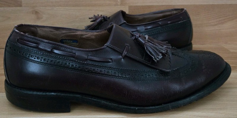 Men's Allen Edmonds Arlington Tassel Loafer 9 EE