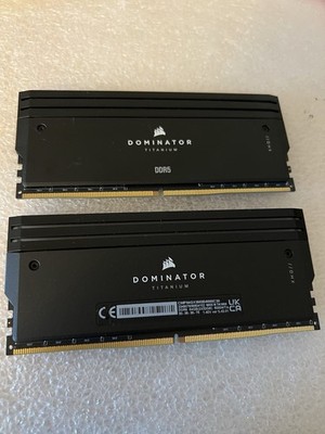 Corsair Dominator Titanium 64GB DDR5 RAM 6000 Mhz CL30 CMP64GX5M2B6000C30
