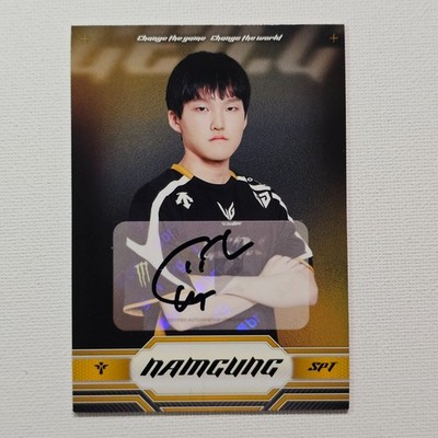 2025 LCK LOL Gen.G NAMGUNG Autograph Auto Card League Of Legend | eBay