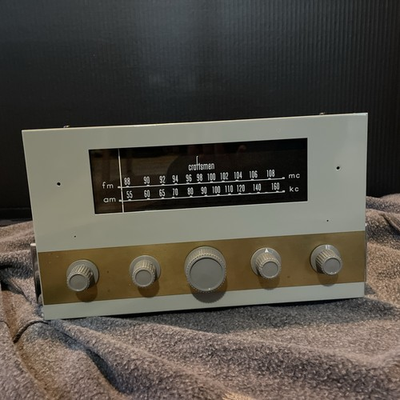 #ad Radio Craftsman Model 10 Tuner Working Project 1954 $260.00