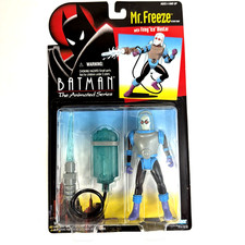 Vintage Batman The Animated Series Mr. Freeze Kenner 1993 Very nice card