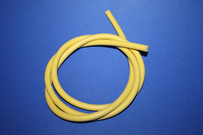 1m CU Silikon Zündkabel gelb * Meterware * 7mm 1,0mm Kupferkern hochwertig
