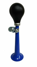 Loud Bicycle Handlebar Retro Vintage Horn Bike Squeeze Bulb Blue