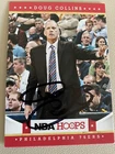 DOUG COLLINS signed basketball card PHILADELPHIA 76ERS autograph
