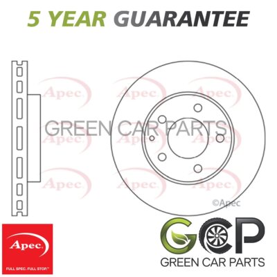 Apec Front Brake Disc Fits Mazda MPV Xedos 9 2.0 2.3 2.5 T0023325X