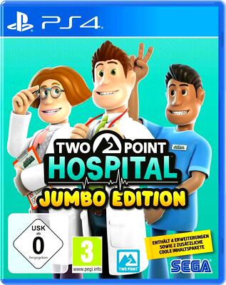 Two Point Hospital - Jumbo Edition - PS4 - Neu & OVP