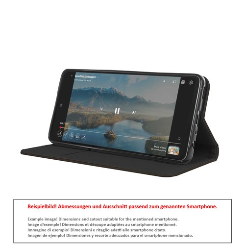 Funda libro para Apple iPhone 7 Plus / 8 Plus Case Flip Magnética negro - Imagen 5 de 10