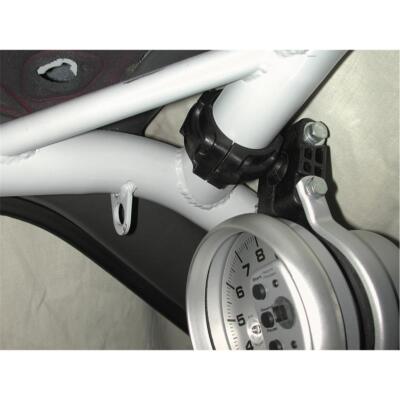 AutoMeter GAUGE MOUNT, ROLL POD FOR 1.625'' ROLL CAGE, FITS 5'' PEDESTAL TACH, B*R