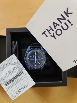 OMEGA x Swatch MoonSwatch Mission to Neptune 42mm Cassa Blu in