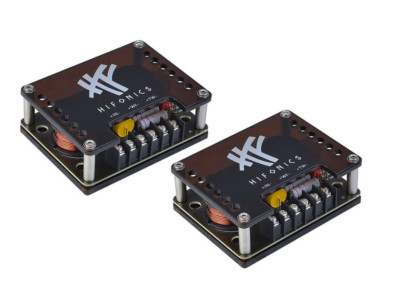 HIFONICS Frequenzweichen  2-Wege Teiler Crossover Satz 2 Stück