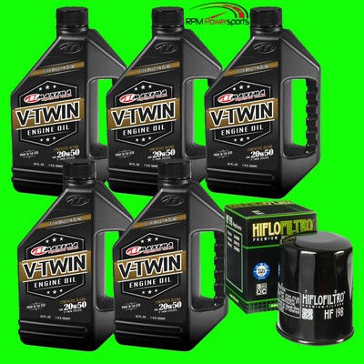 Polaris Victory Maxima Oil Change Kit Semi Synthetic 20W50 ...