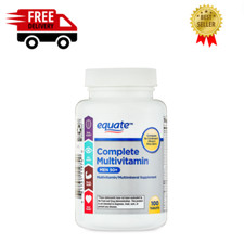 Equate Complete Multivitamin/Multimineral Supplement Tablets, Men 50 , 100 Count