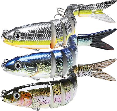 TRUSCEND Sea Fishing Lures for Bass Pike Perch