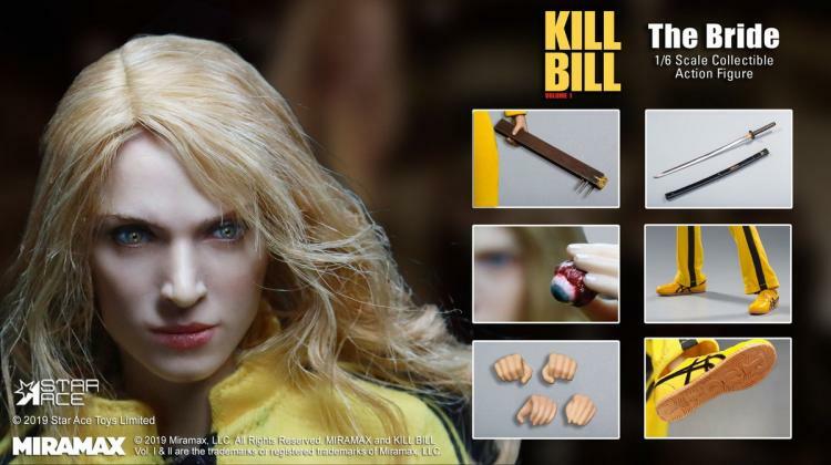 STAR ACE Toys SA0039 Kill Bill Vol.1 The Bride Uma Thurman 1/6