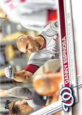 2017 Topps #327 Danny Espinosa NM-MT Nationals ID:3688