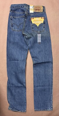 Vintage Levis 501 Pre-Shrunk, Rare Deadstock, New With Tag Jeans