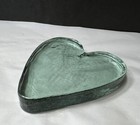 HEART RECYCLED ART GLASS HANGING ORNAMENT SUN CATCHER