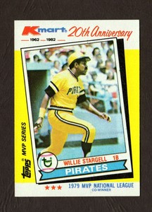 1982 Kmart Baseball Card #37 Willie Stargell Pittsburgh Pirates #F36457 |  eBay