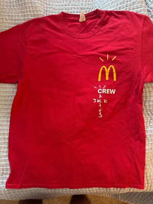 Travis Scott x McDonald's Crew T-shirt - Men's Large