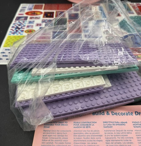 1993 Mega Bloks Dollhouse Fantasy Dream Home 9401 Retired Ritvik -Near Complete - Picture 10 of 19