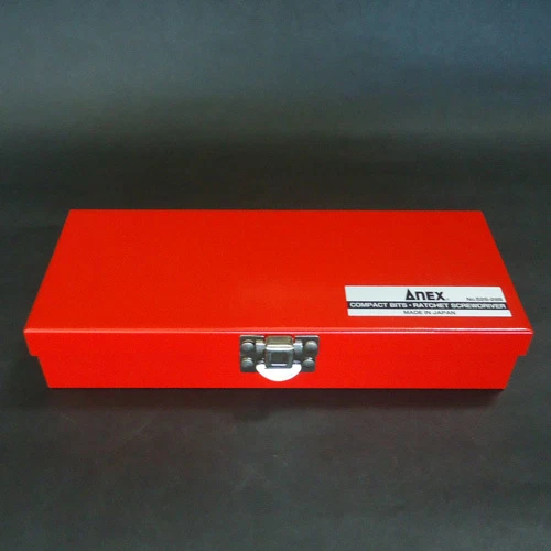 ANEX Compact Bit Ratchet Screwdriver SET 525-28B Made in Japan - Image 3 of 4