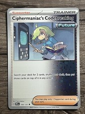 Ciphermaniac's Codebreaking 104/131 Sv: Prismatic Evolutions Regular