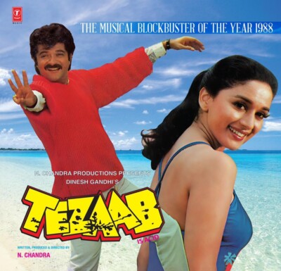 TEZAAB - NEW BOLLYWOOD LP VINYL RECORD (BOOKFOLD)