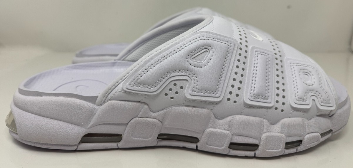 Nike Air More Uptempo Sandals Slide Slippers White FD9884 Nike Air More Uptempo Sandals Slide Slippers White FD9884