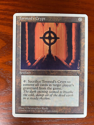 Mtg Set List Cripta De Tormod / Tormod's Crypt | Land Singles Mtg