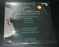 Beethoven Symphony No. 9 Pioneer Artists Laserdisc LD Factory Sealed Piano Music