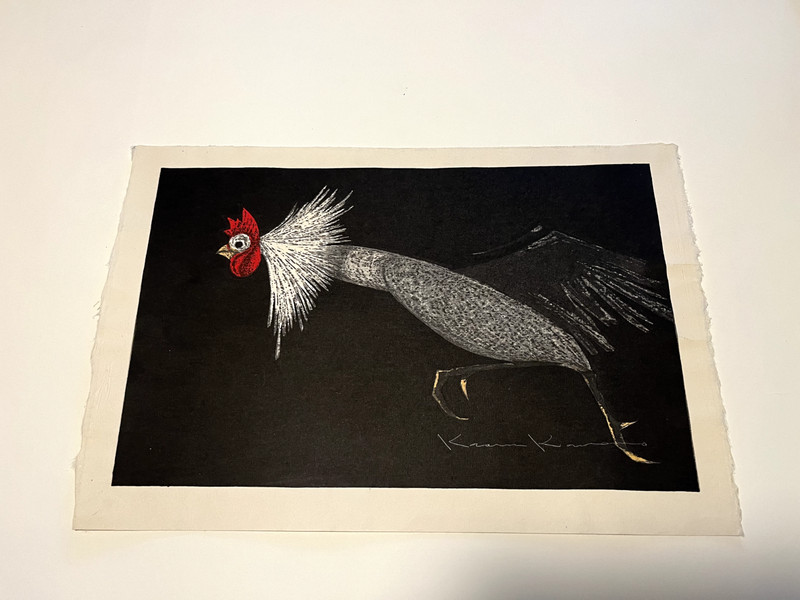 KAORU KAWANO original woodblock print
