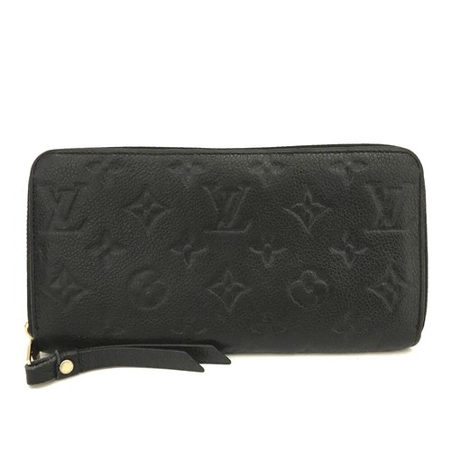 Louis Vuitton Monogram Empreinte Zippy Zip Around Long Wallet Purse/8BD0719