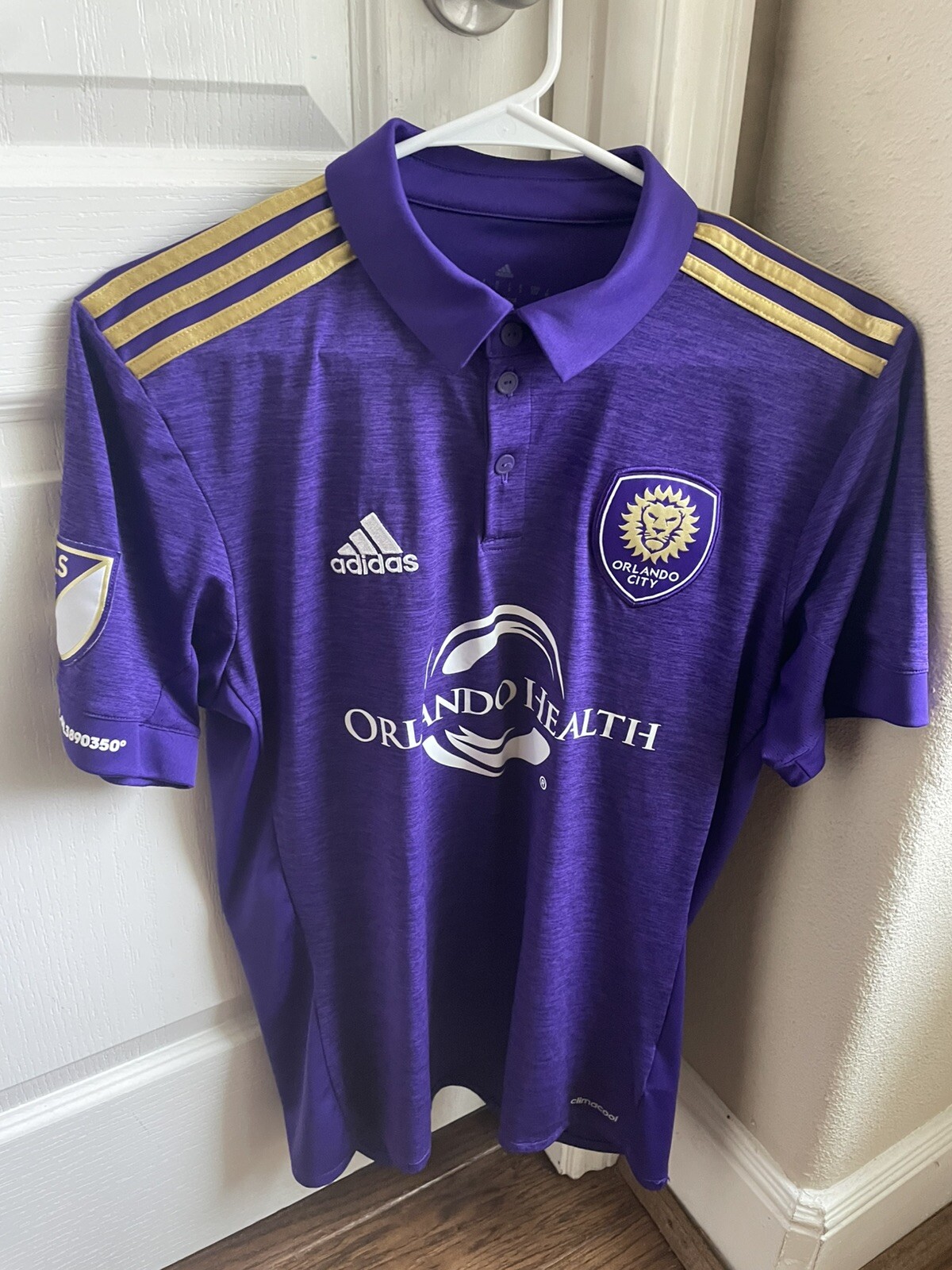 ADIDAS JERSEY Orlando City 2017/19 MLS Home Player Size Small