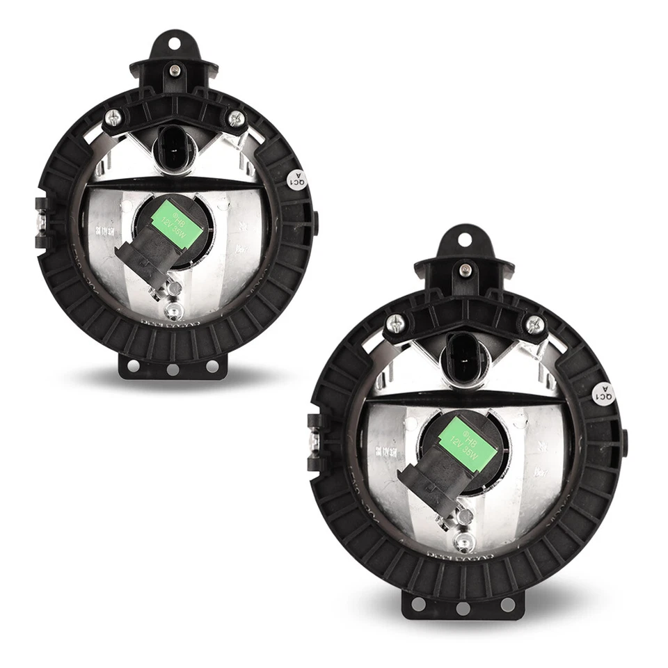 Pair Fog Lights For 2007-15 Mini Cooper R56-59 Halogen Front Clear Driving Lamps - Изображение 4 из 4