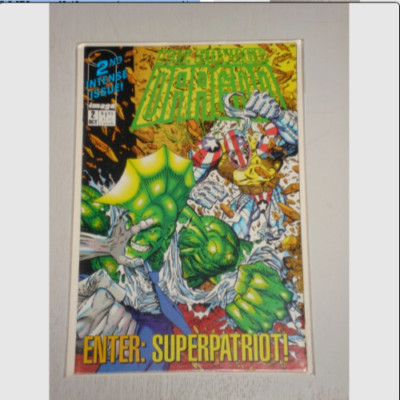 SAVAGE DRAGON #2 VOL 1 IMAGE COMICS INTRO SUPER PATRIOT OCTOBER 1992