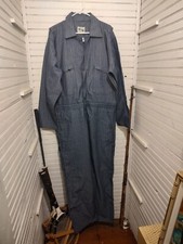 Key Brand Coveralls Fisher Striped. Pre- Owned Never Worn. LR Size See Pics.