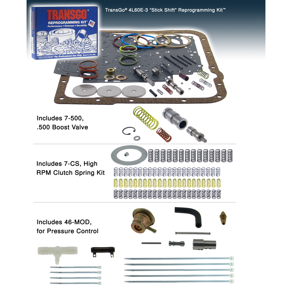 TransGo Reprogramming Kit GM 4L60E/4L65E/4L70E 1993-08 TransGo Reprogramming Kit GM 4L60E/4L65E/4L70E 1993-08