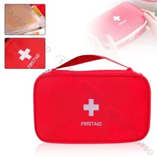 Portable Storage Bag First Aid Emergency Bag Emergency Kits Package Travel Red