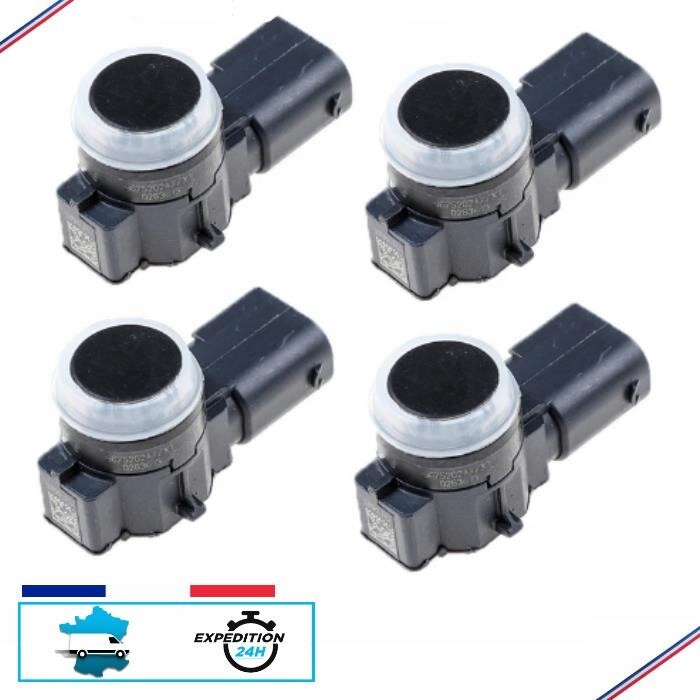 Lot De 4 Capteurs De Stationnement Radar - Compatible Peugeot 208, 308, 3008