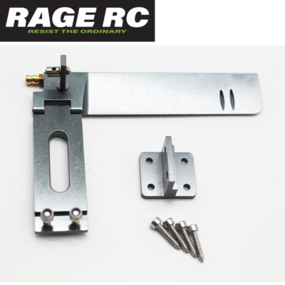 Radio Control Rudder Rage RC RGRB1279 Stainless Steel Rudder Velocity 900BL Radio Control ...